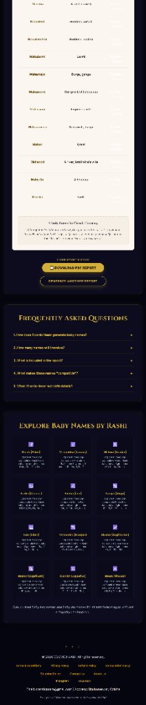 Sample Report Page 1